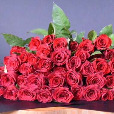 50 Red Roses Bouquet
